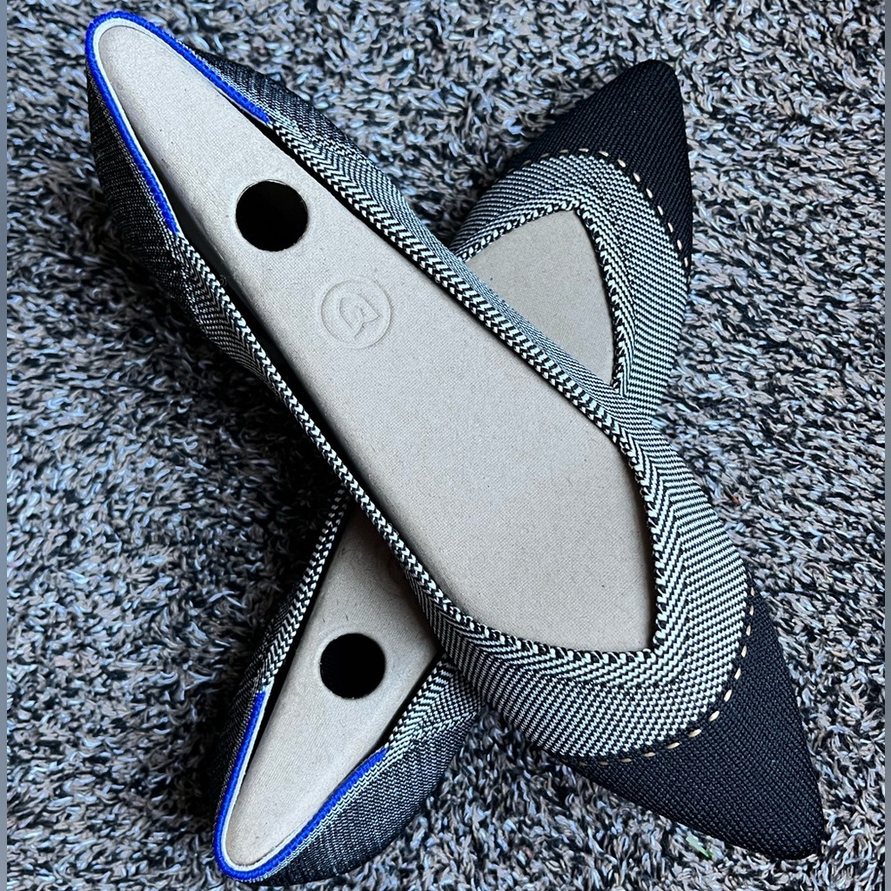 Rothy’s - The Point - Gray Capstone. Size 8.5. Never worn.